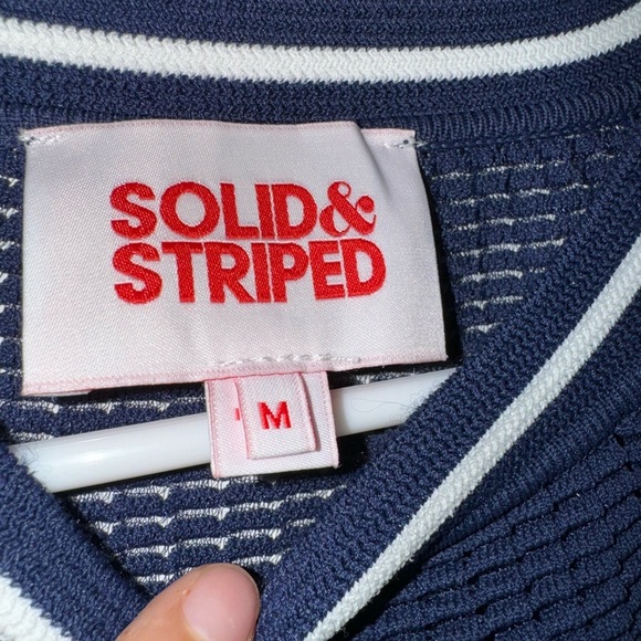 Solid & Striped Women’s The Carson Dress Swim Cover-Up - Midnight Blue - Picture 5 of 10